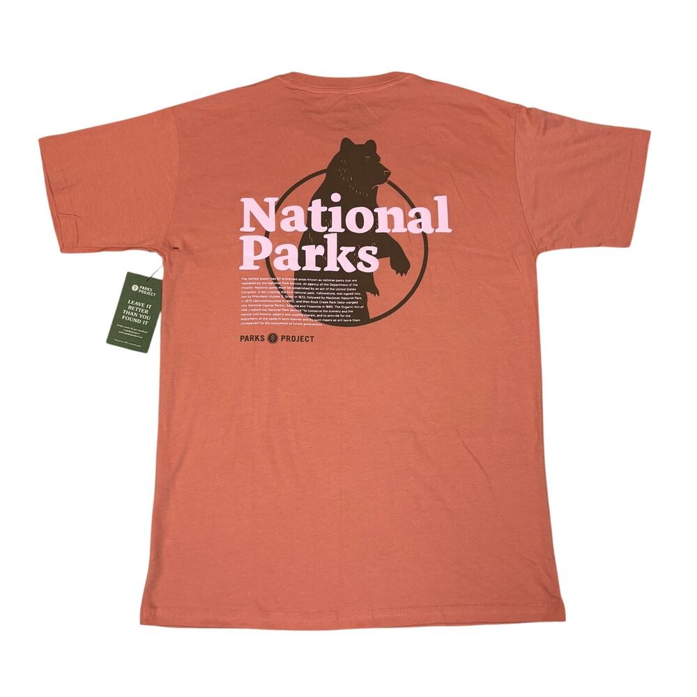 NWT Parks Project Our National Parks Puff Print Pocket T Shirt Men's 2XL